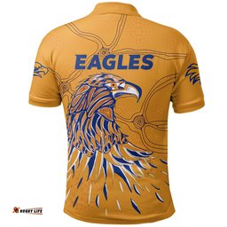West Coast Polo Shirt Eagles Indigenous