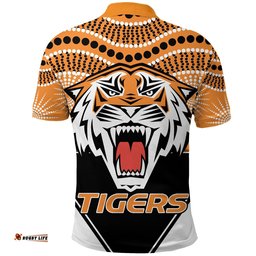 Tigers Polo Shirt Wests Indigenous Newest