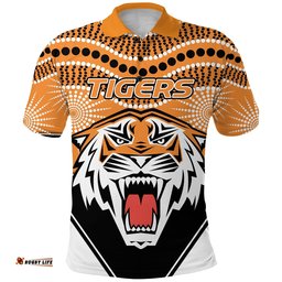 Tigers Polo Shirt Wests Indigenous Newest