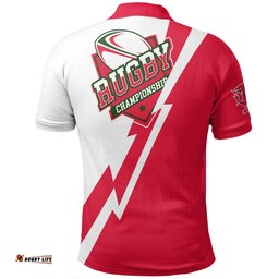 Wales Rugby Polo Shirt - Lighting Style