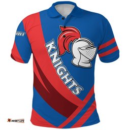Newcastle Knights Polo Shirt Impressive - Blue