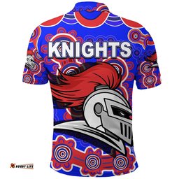 Newcastle Knights Polo Shirt Indigenous