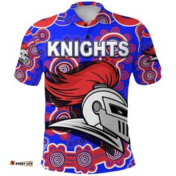 Newcastle Knights Polo Shirt Indigenous