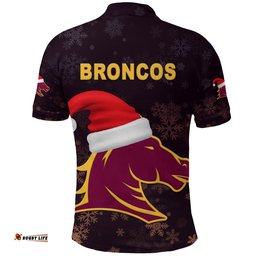 Brisbane Polo Shirt Broncos Christmas