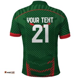 Custom Bangladesh Cricket Polo Shirt Go Tigers Sporty Version
