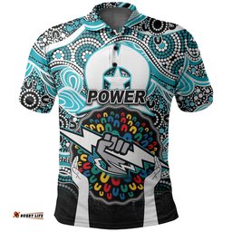 Power Australian Football Polo Shirt NAIDOC Week 2022