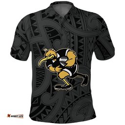 Maori Kiwi Rugby Polo Hongi - Kia Ora New Zealand
