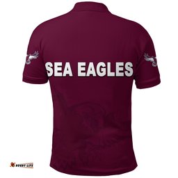 Warringah Polo Shirt Sea Eagles Original