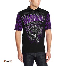 New Zealand Warriors Polo Shirt Unique Style Purple