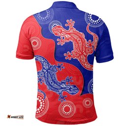 Newcastle Knights Polo Shirt Aboriginal