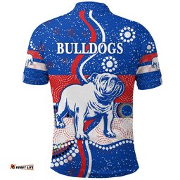 Western Polo Shirt Bulldogs Unique Indigenous