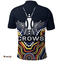 Custom Personalised Adelaide Polo Shirt Special Crows