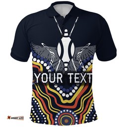 Custom Personalised Adelaide Polo Shirt Special Crows