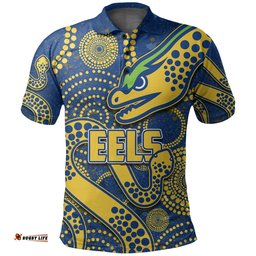 Parramatta Eels Polo Shirt Special Aboriginal Style