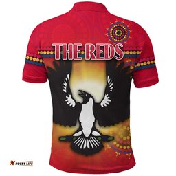 Adelaide United Polo Shirt The Reds