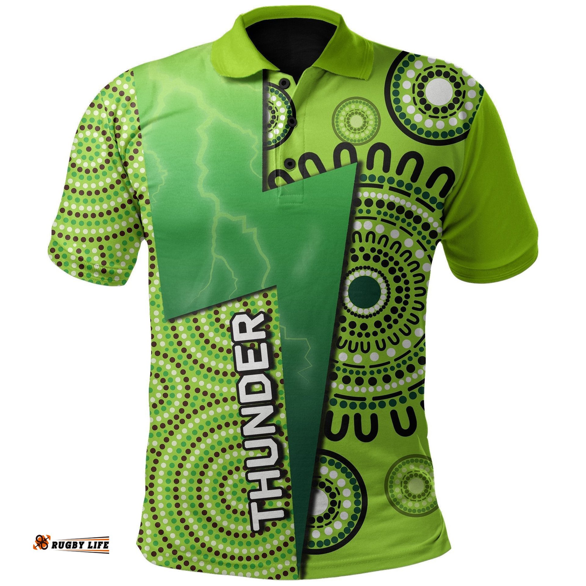 Sydney Polo Shirt Thunder Aboriginal