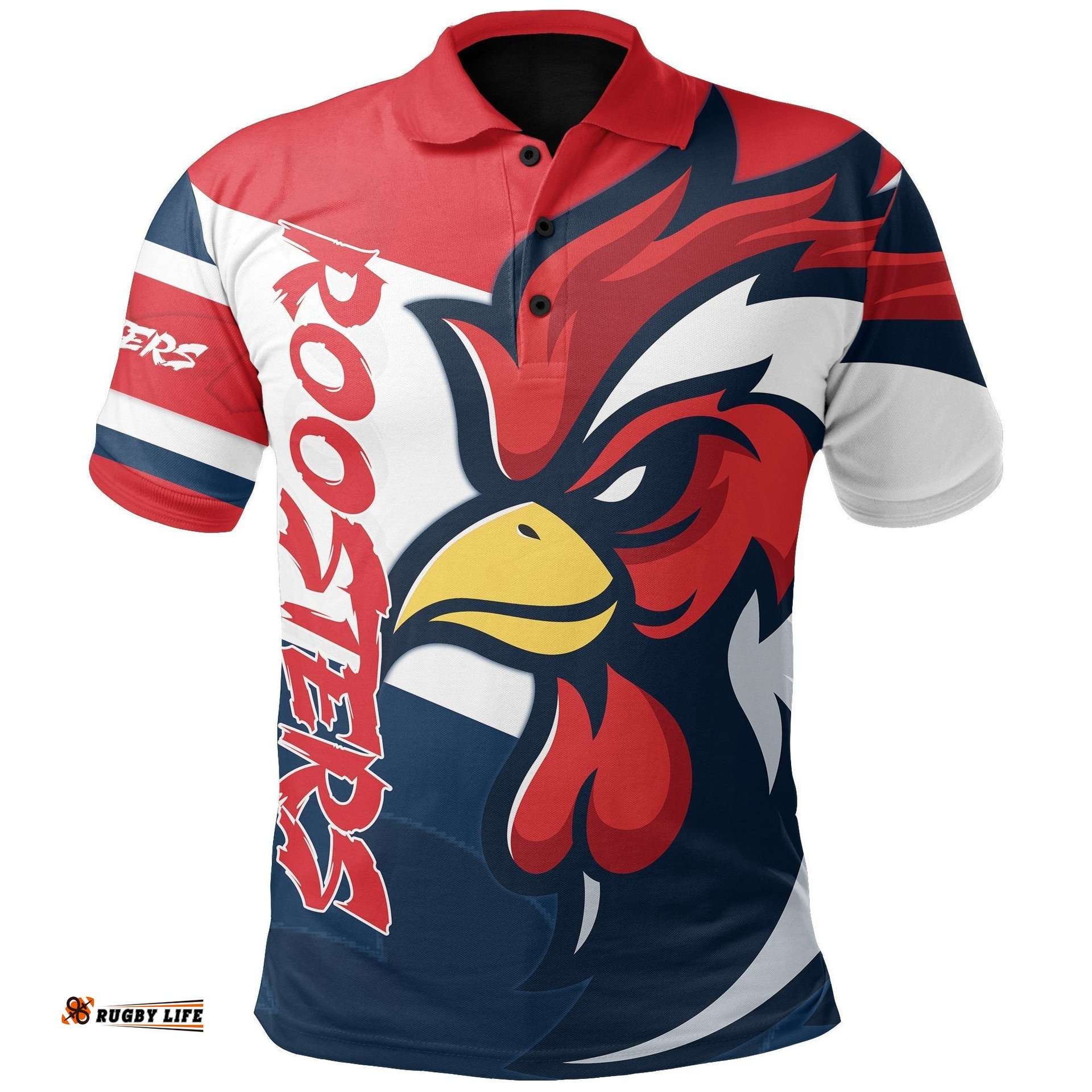 Australia Roosters Polo Shirt Sydney