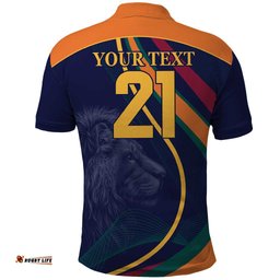Custom Sri Lanka Cricket Polo Shirt Shri Lanka Jathika Crikat Kandayama