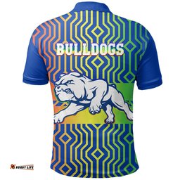 Western Polo Shirt Bulldogs Rainbows - Pride Guernsey