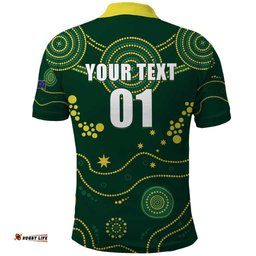 Australia 2024 Rugby Polo Shirt Go Wallabies