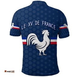France Rugby Polo Shirt Le XV De France