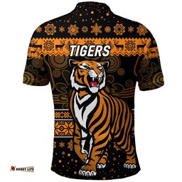 Wests Tigers Polo Shirt Christmas Simple Style