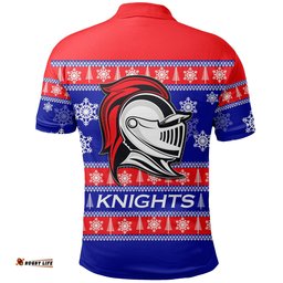 Newcastle Knights Polo Shirt Christmas 2021