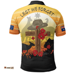 Polo Shirt Anzac Day, Dawn Service