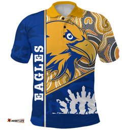 Eagles Anzac Polo Shirt West Coast Indigenous