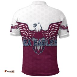 Custom Personalised Warringah Polo Shirt Sea Eagles