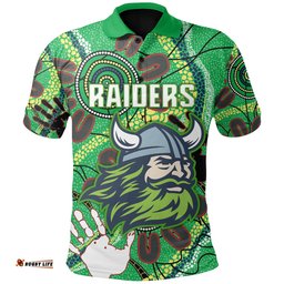 Canberra Polo Shirt Raiders Indigenous 2