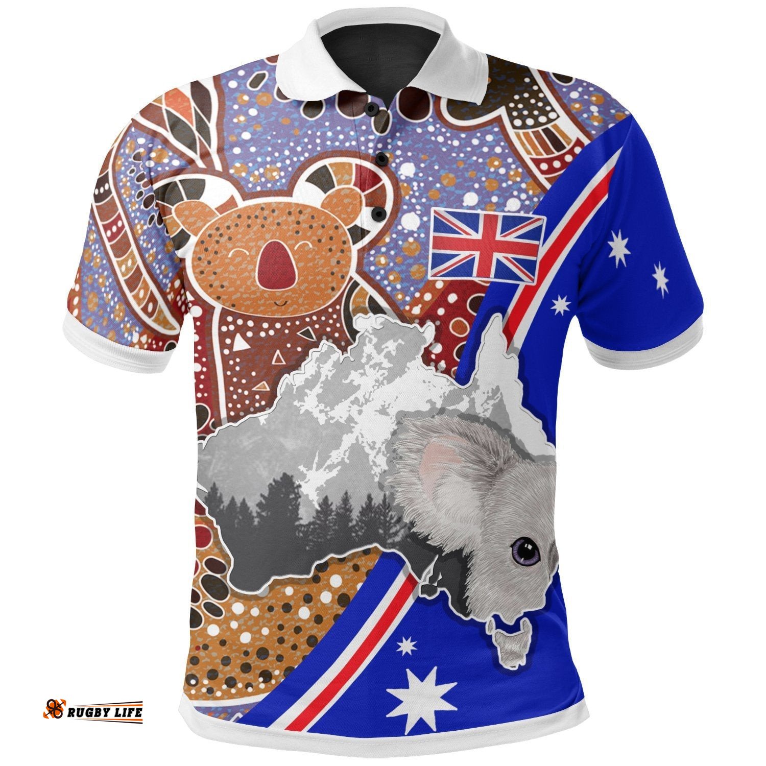 Polo Shirt - Australia Koala