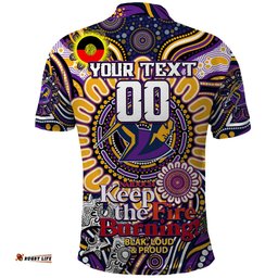 Custom NAIDOC Week 2024 Storm Polo Shirt Mascot Rugby