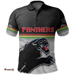 Panthers Aboriginal Polo Shirt Simple Style