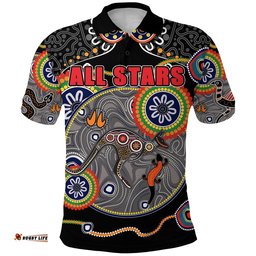 All Stars Polo Shirt Special Indigenous Australia