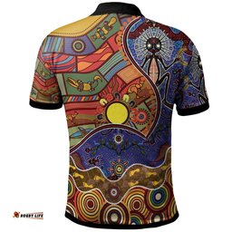 Polo Shirts - Shaman People and Animals