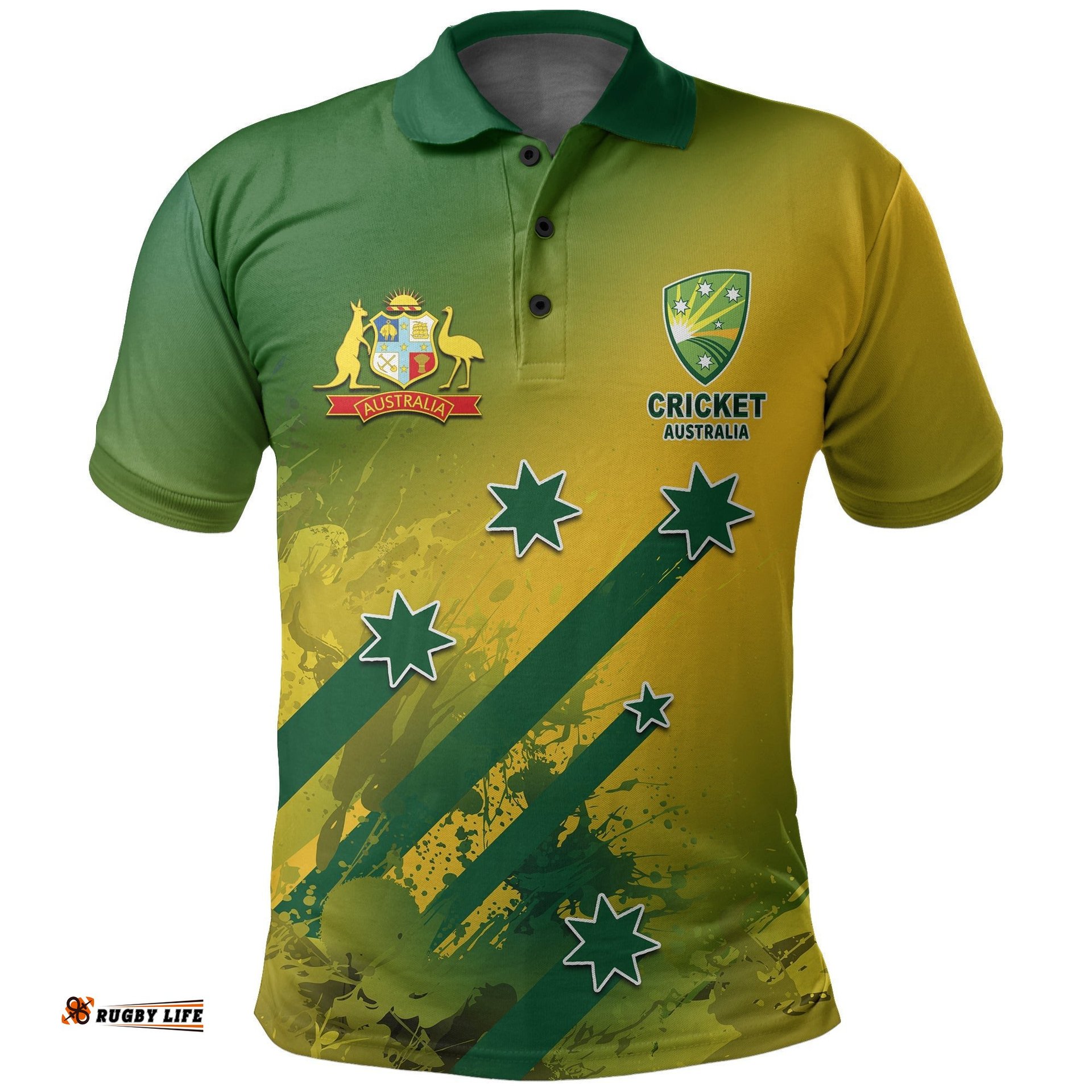 Custom Personalised And NumberCricket Polo Shirt Australian Cricket Special Style