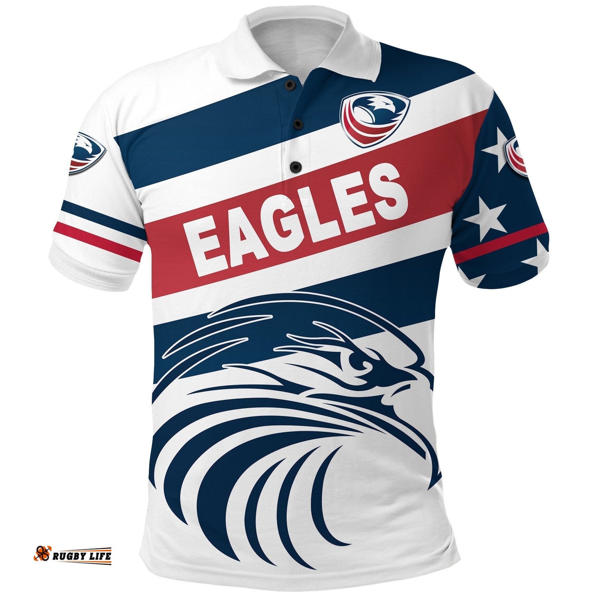 USA Rugby Polo Shirt Eagles Original Style