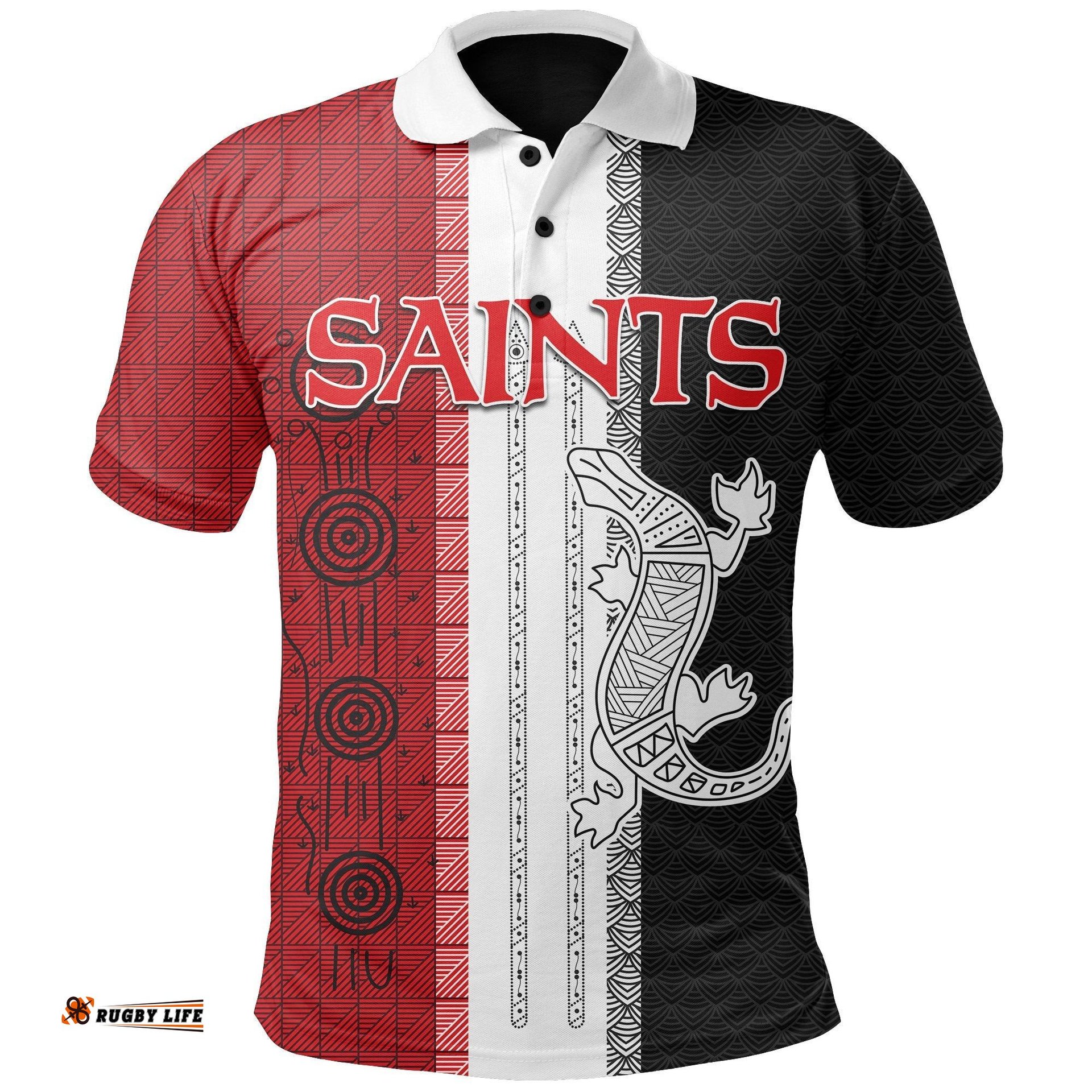 Saints Indigenous Polo Shirt