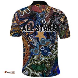 Indigenous Polo Shirt All Stars Signature Vibes