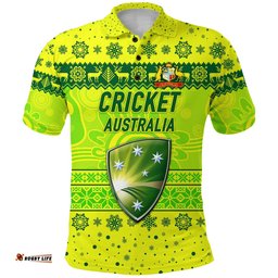 Australia Men Cricket Team Polo Shirt Christmas Simple Style