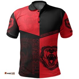 Custom PersonalisedNorth Sydney Polo Shirt The Bears