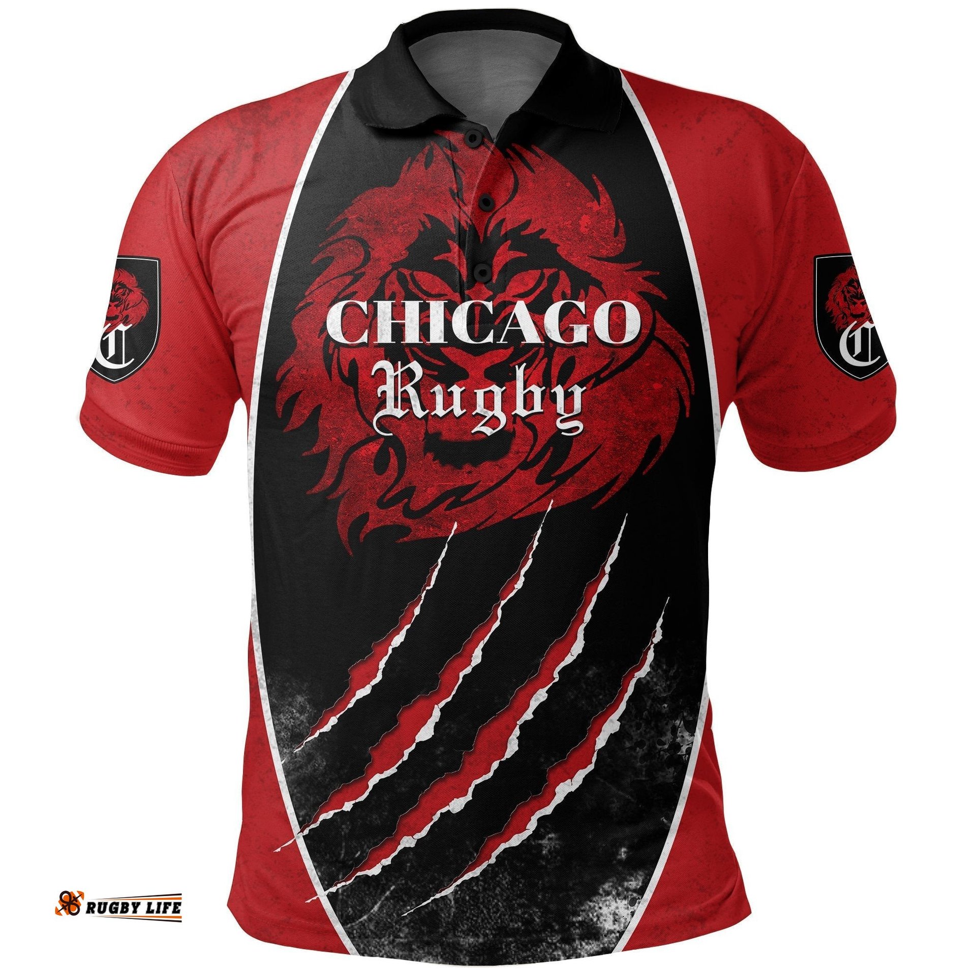 Chicago Rugby Polo Shirt