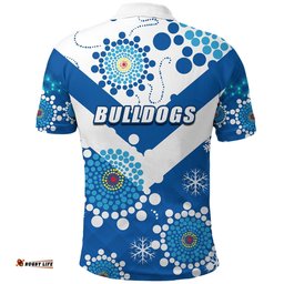 Bulldogs Polo Shirt Christmas Light