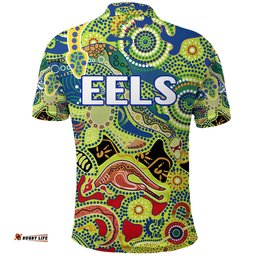 Parramatta Polo Shirt Eels Unique Indigenous