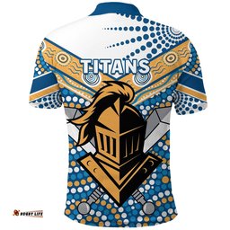 Custom Personalised Titans Knight Polo Shirt Gold Coast