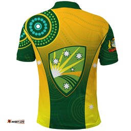 Cricket Australia Polo Shirt Unique Aboriginal
