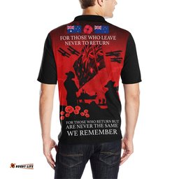 Polo Shirt - Anzac Shirt Lest We Forget Ver03 - Unisex