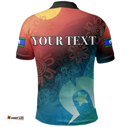 Custom Personalised Naidoc Week Polo Shirt Naidoc Style