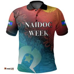 Custom Personalised Naidoc Week Polo Shirt Naidoc Style